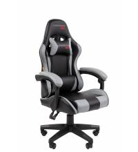 Игровое кресло Chairman CH29 экокожа, черно-серый