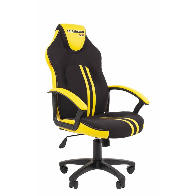 Офисное кресло Chairman game 26 Россия черн.желтый New главное фото